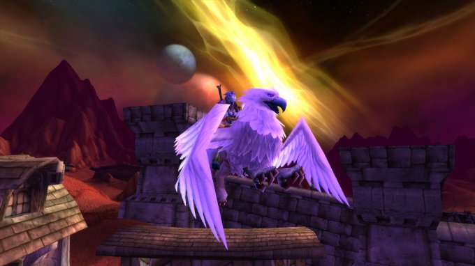 World of Warcraft Classic - latający wierzchowiec